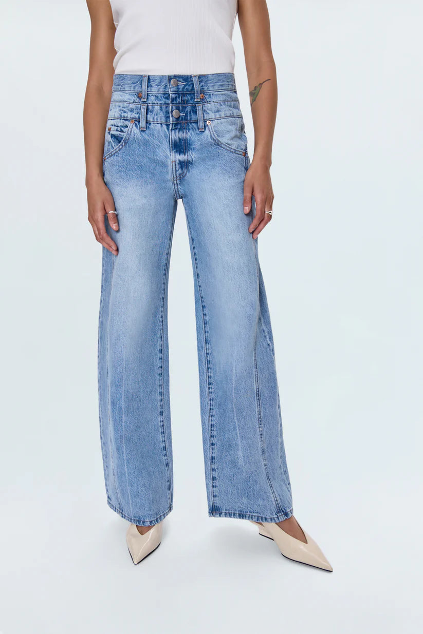 Caleb High Rise Stacked Waist