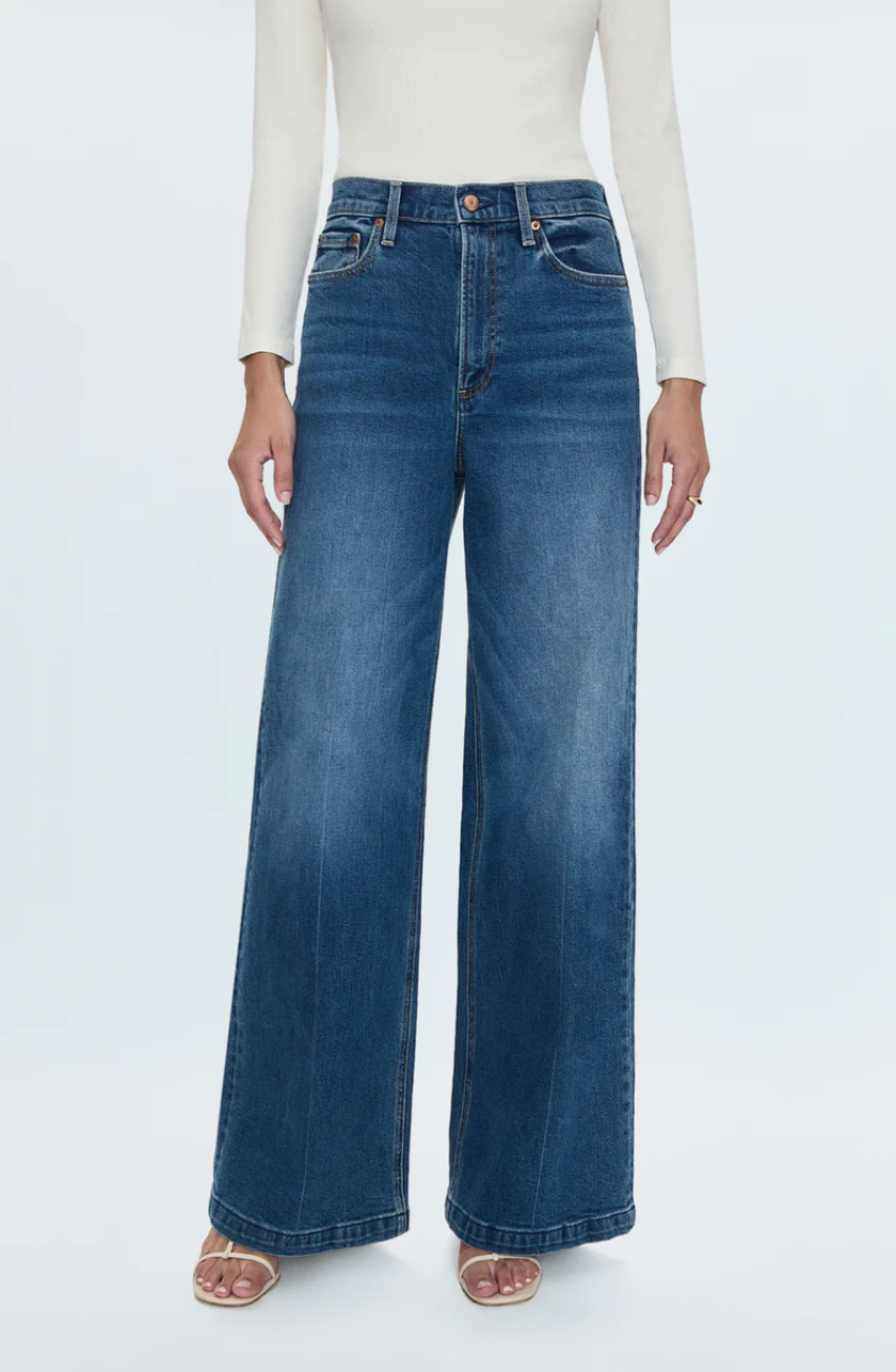 Lana High Rise Ultra Wide Jean color elevation