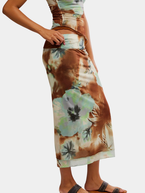 FP Sunset Mesh Maxi Skirt