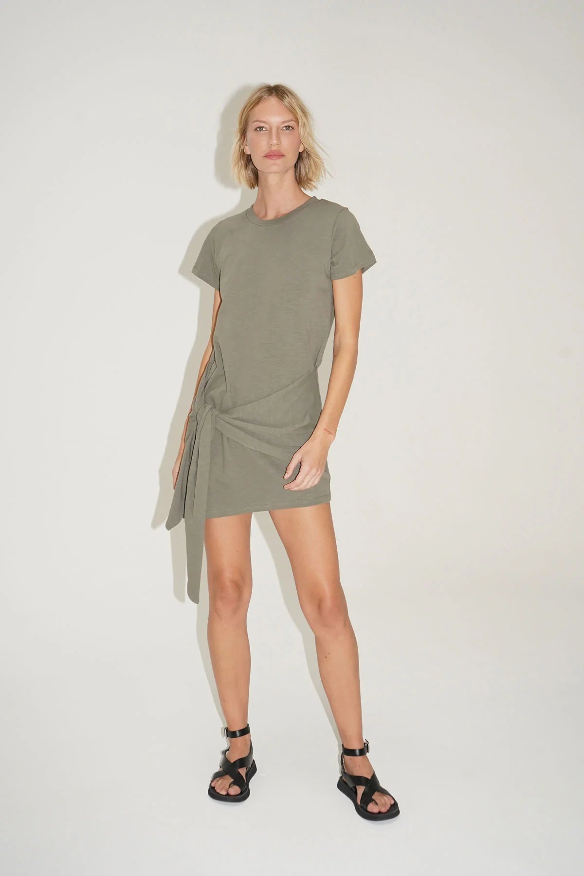 Charlie Cotton Tie Waist Dress – Bijoux Boutique NJ