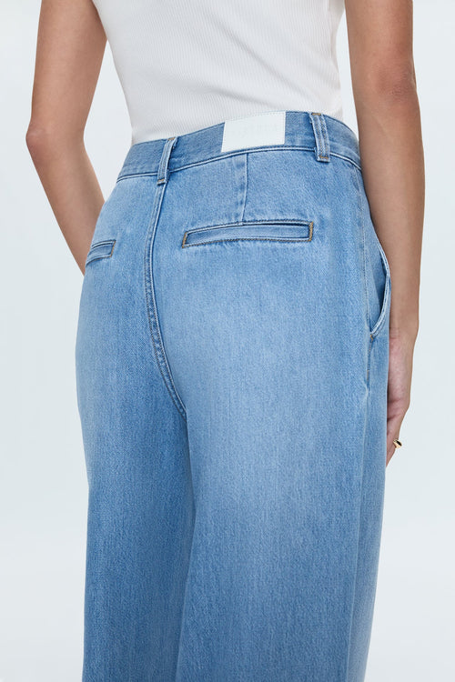Dalia High Rise Wide Jean - Palo Alto