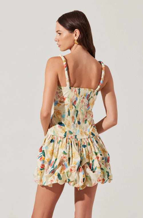 Astr Keyla Drop Waist Bubble Dress