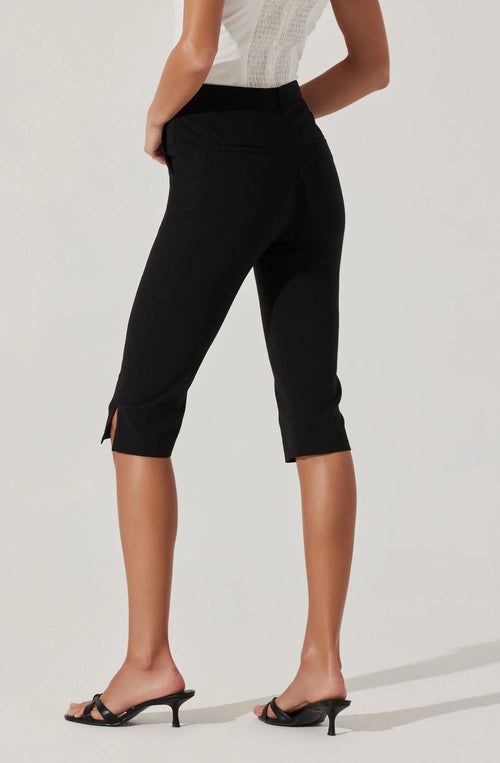 Astr Cardin Slim Fit Capri Pants