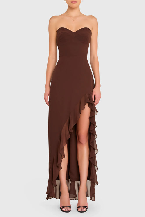 eden gown- cocoa