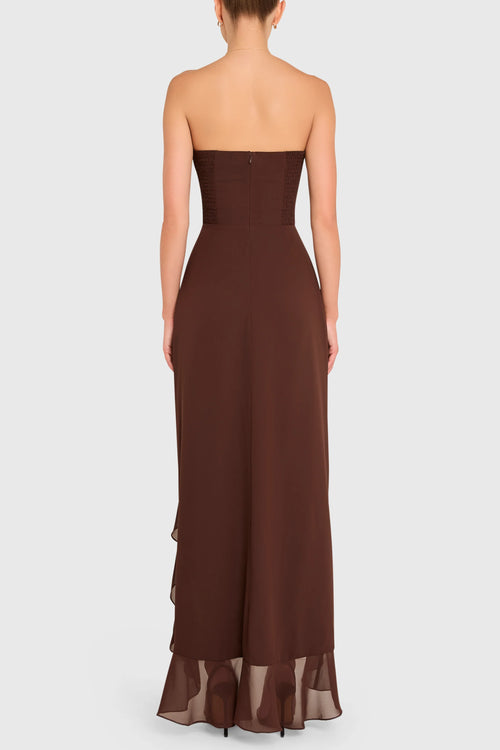 eden gown- cocoa