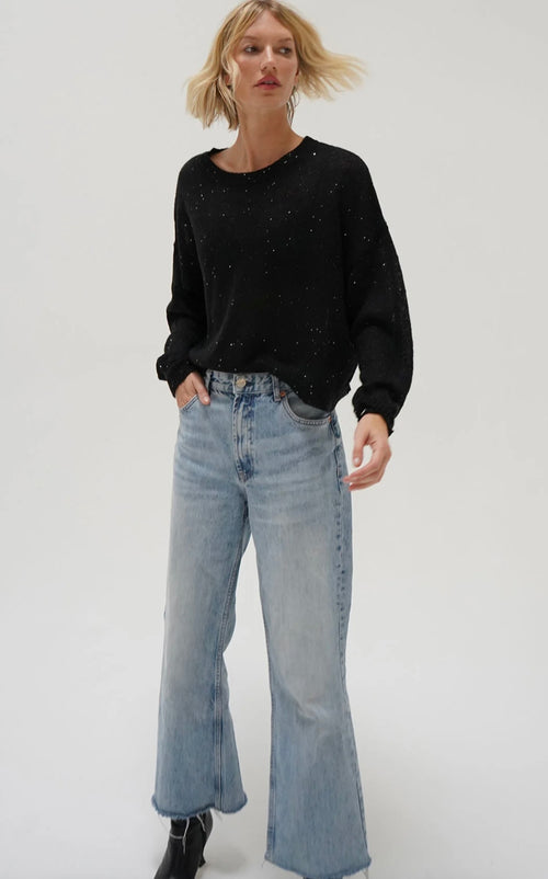 LNA Sheye Sparkle Sweater