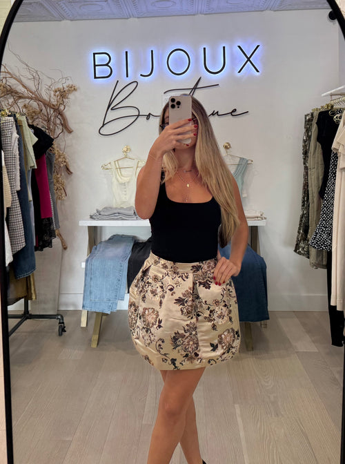 Benjamine Mini Skirt