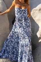 Tiare Hawaii Gardenia Maxi Dress