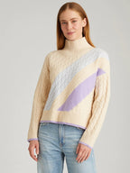 525 Ria Color-block Pullover