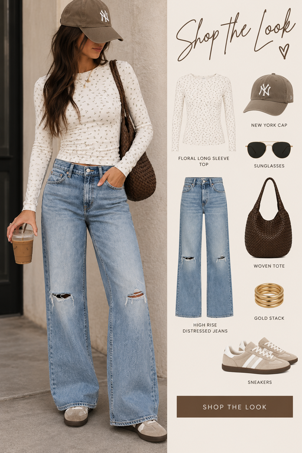 Hendrix High Rise Relaxed Jean - Apprentice Distressed