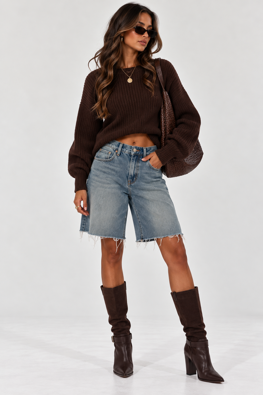 Gaya denim shorts