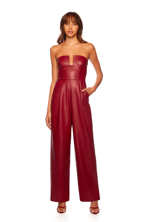 Susana Monaco Square-Neck Jumpsuit