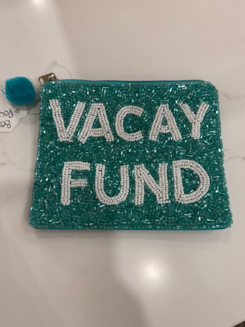 beaded pouch