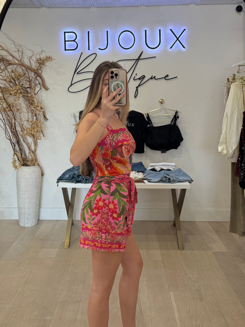 Reed short romper