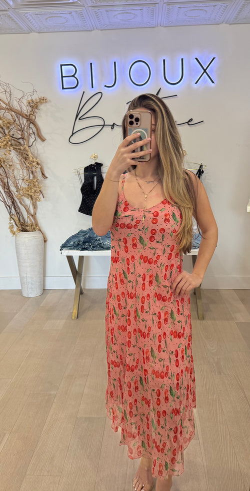 Cherries Dress