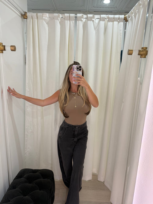 Olivia Bodysuit Mocha