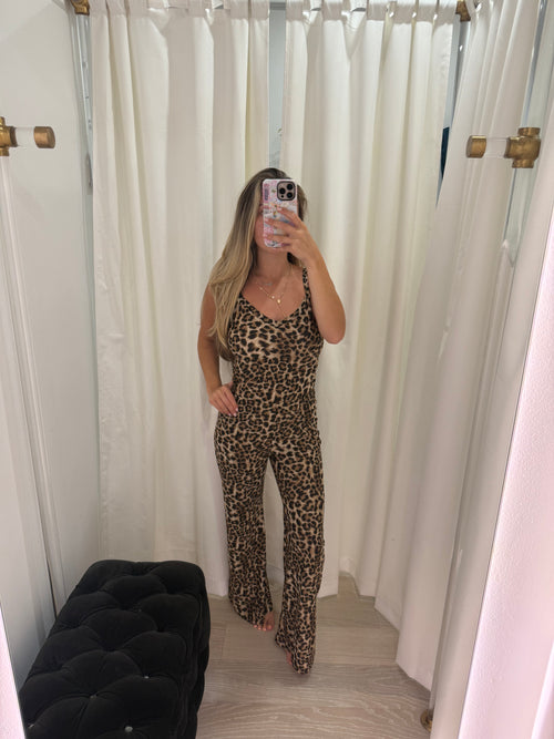 Olivia Cheetah Jumpsuit