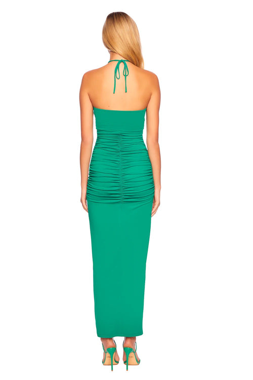 Susana Monaco Gather Front Halter Dress