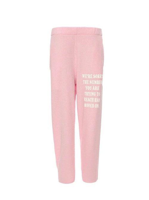 Boys Lie Pink Revamped Slim Sweatpants