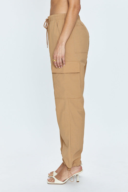 Pistola Jade Camel light weight cargo trouser