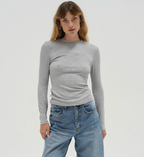 LNA Dalton Ribbed Long Sleeve