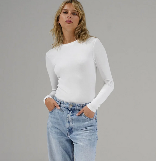 LNA Dalston Ribbed Long Sleeve