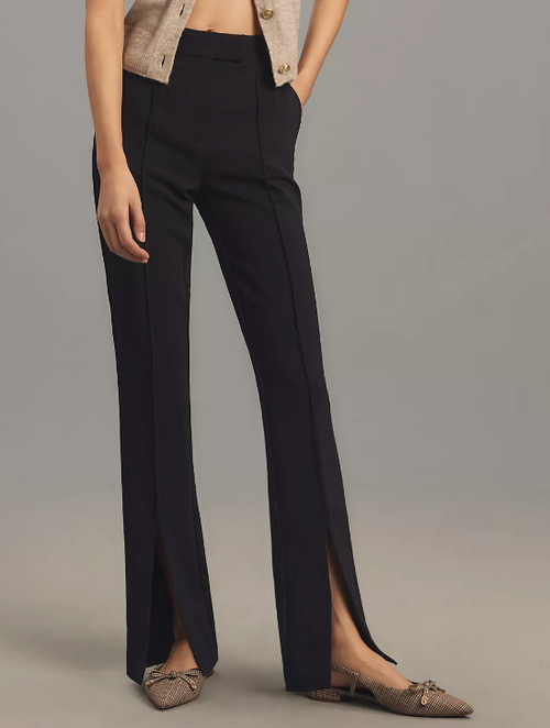 Mid Rise Front Slit Trouser Diana
