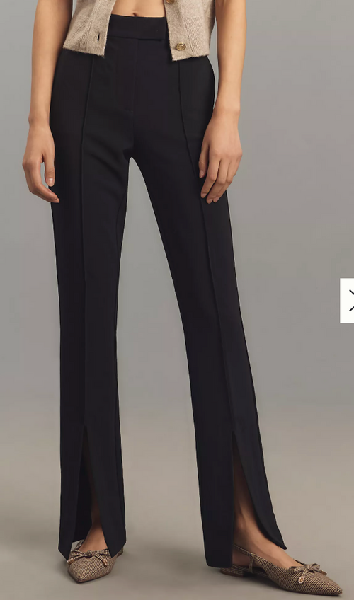 Mid Rise Front Slit Trouser Diana