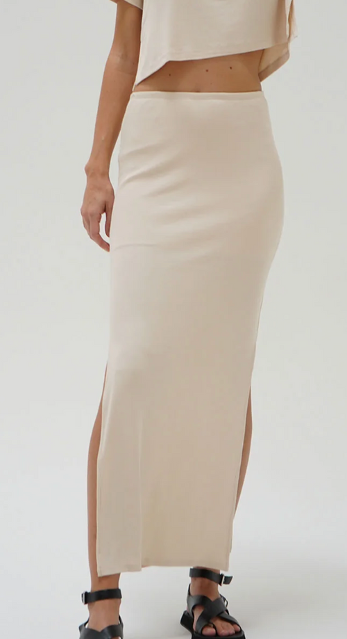 Steph Ribbed Skirt