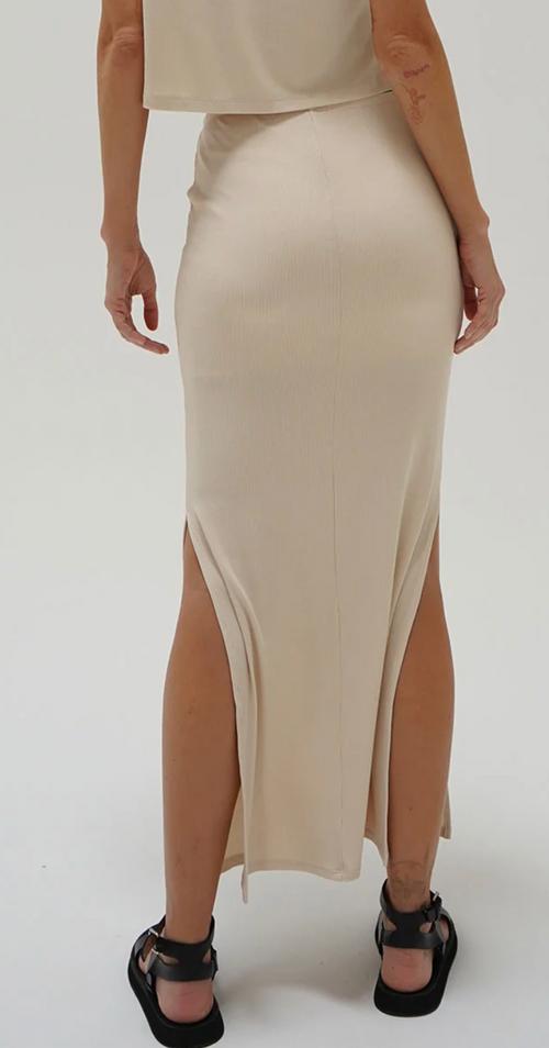 Steph Ribbed Skirt
