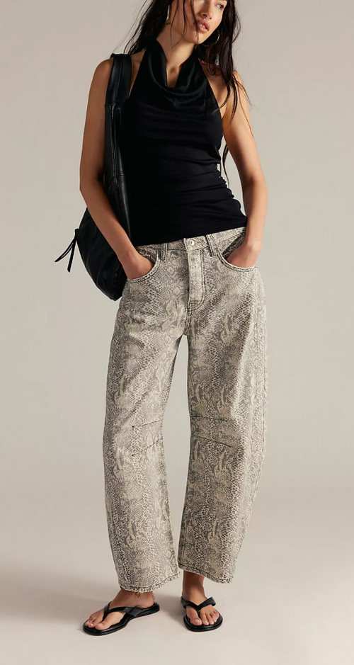 FP Good Luck Barrel Jeans