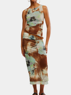 FP Sunset Mesh Maxi Skirt