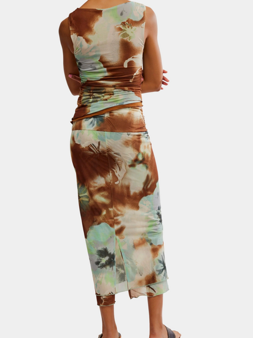 FP Sunset Mesh Maxi Skirt