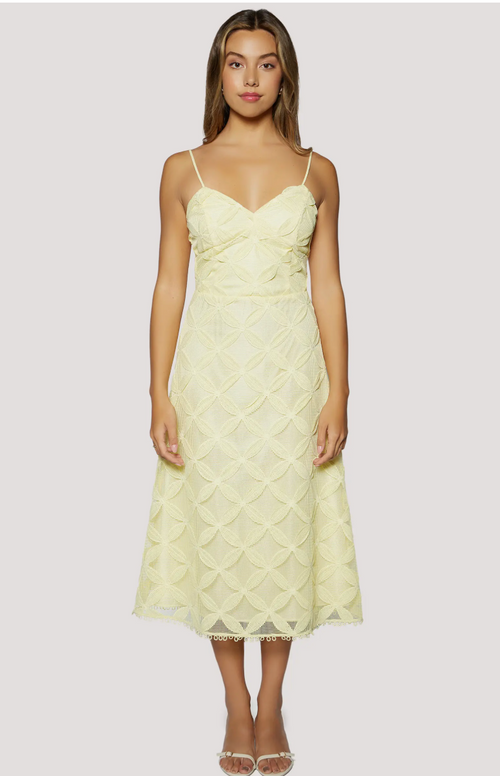 Maldives Bloom Midi Dress