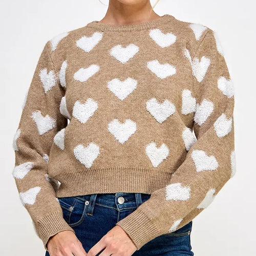 Heart Pullover Sweater