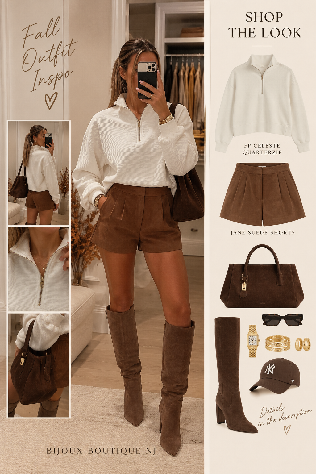 celeste quarterzip