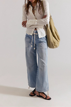 FP love language pull on jeans