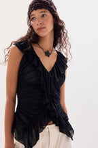 FP BLYTHE ruffle top