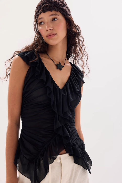 FP BLYTHE ruffle top