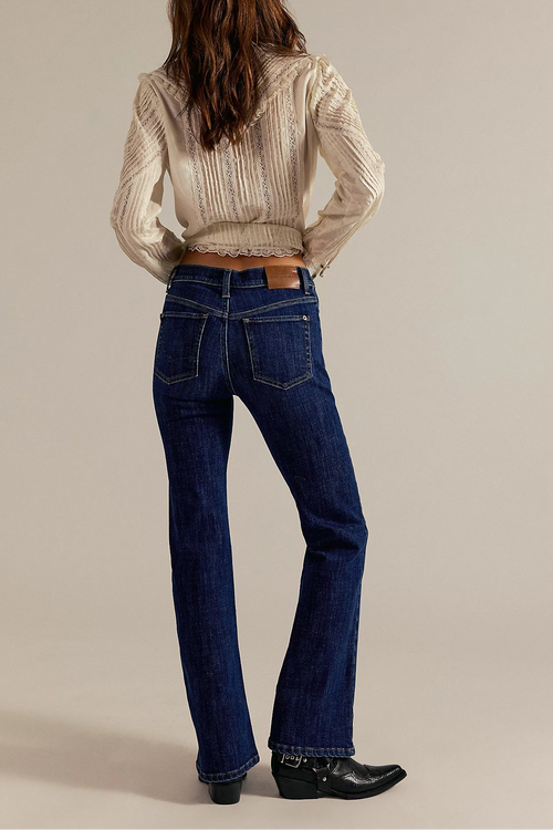 FP double knot high rise straight bootcut jeans