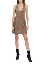 Amanda Uprichard Collins Faux Suede Minidress