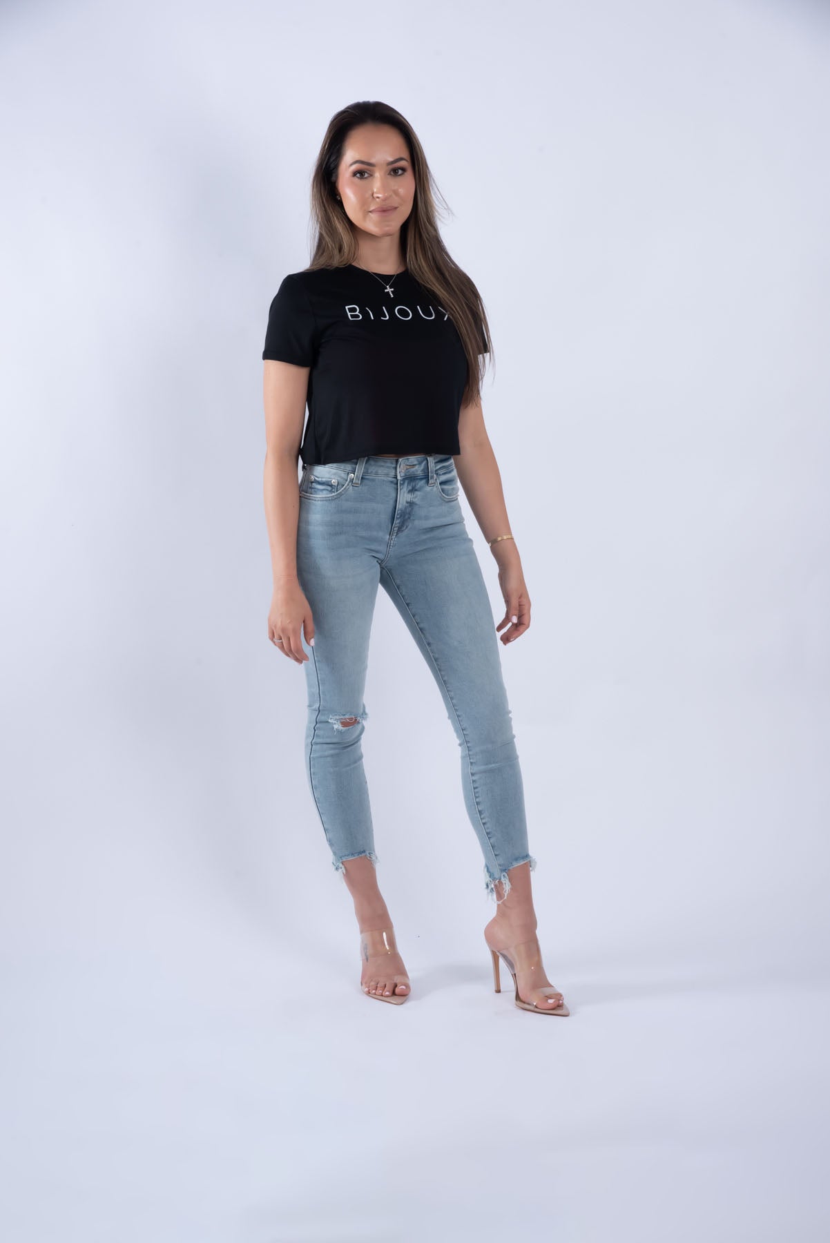 Bijoux Cropped Tee